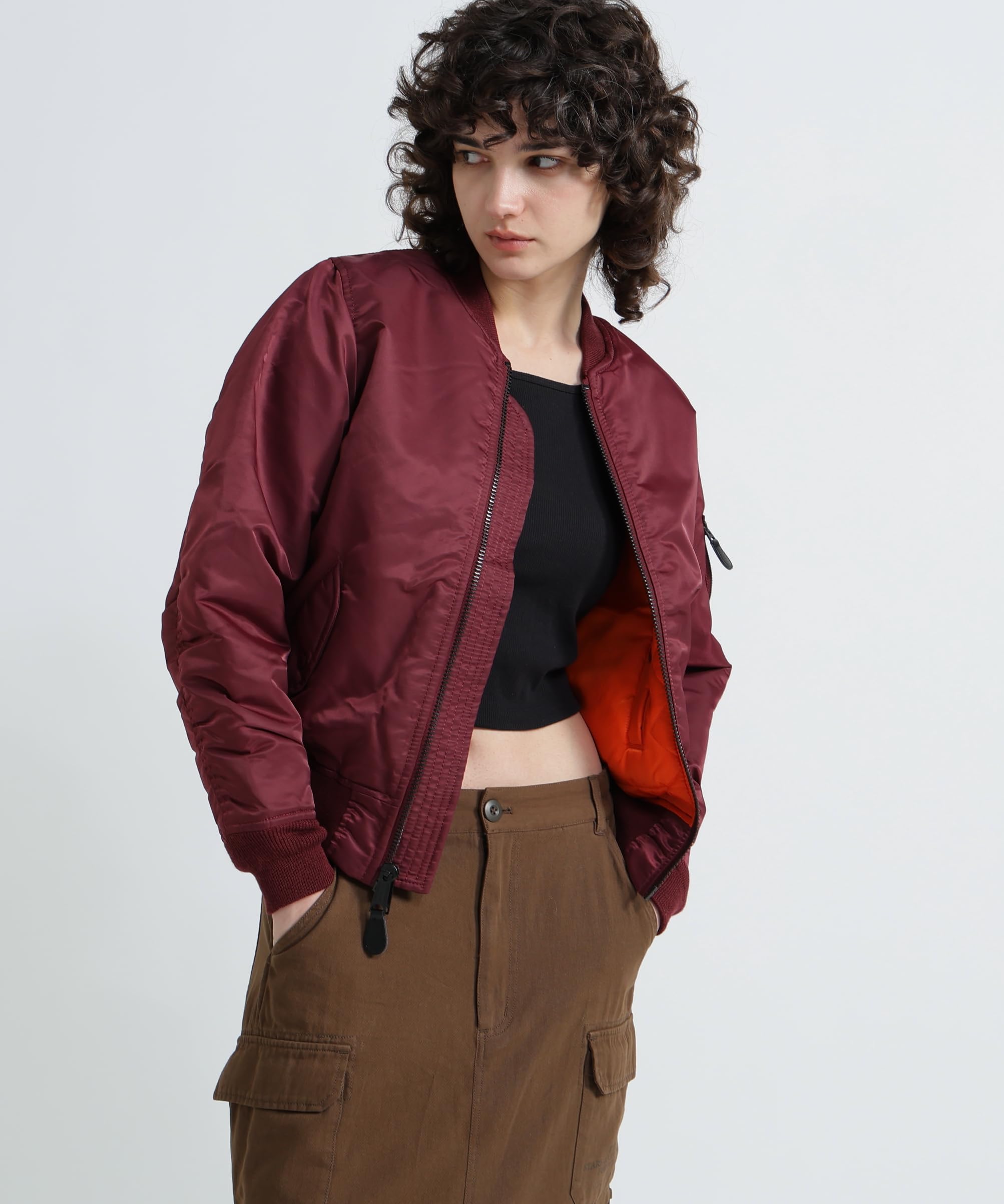 AVIREX レザージャケット 387 黒/赤 mix.tokyo ｜【公式】通販mix.tokyo（ミックスドットトウキョウ）